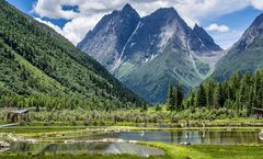 ทัวร์จีน เฉิงตู ตูเจียงเยียน ภูเขาสี่ดรุณี เมืองโบราณกวนเสี้ยน ตงเจียวจี้อี้ ถนนซอยกว้างซอยแคบ ไม่เข้าร้านรัฐบาล 