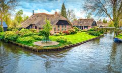 ทัวร์เบลเยี่ยม ลักเซมเบิร์ก เนเธอร์แลนด์ อัมสเตอร์ดัม หมู่บ้านกีธูร์น Zaanse Schans ล่องเรือหลังคากระจก 