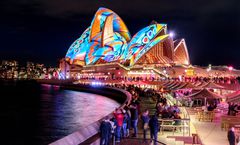 ทัวร์ออสเตรเลีย บินตรงซิดนีย์ นั่งรถรางไฟฟ้า อุทยานบลูเม้าท์เท่นส์ ล่องเรือสำราญอ่าวซิดนีย์ เทศกาลวิวิดซิดนีย์