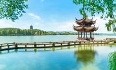 ทัวร์จีน หางโจว เซี่ยงไฮ้ วัดพระหยกขาว หาดไว่ทาน อาคารพันต้นไม้ ทะเลสาบซีหู City Balcony อิสระเต็มวัน