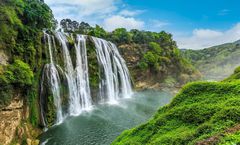 ทัวร์จีน กุ้ยหยาง หมู่บ้านโบราณวูเจียงจ้าย น้ำตกหวงกั่วซู่ ปราสาทหินเย่หลางกู่ ไม่เข้าร้านรัฐบาล