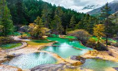 ทัวร์จีน เฉิงตู จิ่วจ้ายโกว ภูเขาสี่ดรุณี อุทยานหวงหลง สะพานหนานเฉียว พัก 5 ดาว 1 คืน ไม่เข้าร้านรัฐบาล