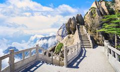 ทัวร์จีน หังโจว หวงซาน อุทยานแห่งชาติเขาหวงซาน เขาจิ่วหัวซาน หมู่บ้านโบราณหงชุน สวนพุทธธรรมต้าเยวี่ยน ไม่เข้าร้านรัฐบาล 