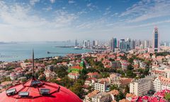 ทัวร์จีน บินตรงชิงเต่า เยียนไถ เผิงไหล เว่ยไห่ สวนซิ่นฮ่าวซา ท่าเรือชาวประมงเยียนไถ ไม่เข้าร้านรัฐบาล