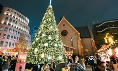 ทัวร์จีน เซี่ยงไฮ้ Rockbund Christmas Market ตลาดเฉิงหวังเมี่ยว สะพานลอยลู่เจียจุ่ย อิสระเต็มวัน