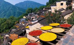 ทัวร์จีน เซี่ยงไฮ้ ซ่างเหร่า หุบเขาเทวดา เมืองโบราณหวงหลิง ล่องเรือชมแสงสีอู้หนี่โจว ไม่เข้าร้านรัฐบาล
