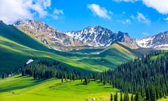 ทัวร์จีน ซินเจียงเหนือ อูรูมูฉี โบ๋เล่อ อี้หนิง แกรนด์แคนยอนตู๋ซานจื่อ ทะเลสาบไซลี่มู่ ทุ่งหญ้านาราถี ทุ่งดอกไม้เทียนซาน ไม่เข้าร้านรัฐบาล