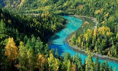 ทัวร์จีน ซินเจียงเหนือ อูรูมูฉี ปู้เอ่อร์จิน อุทยานคานาสือ หมู่บ้านเหอมู่ เมืองปีศาจอู่เอ่อเหอ ไม่เข้าร้านรัฐบาล