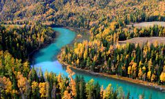 ทัวร์จีน ซินเจียงเหนือ อูรูมูฉี อุทยานคานาสือ หมู่บ้านเหอมู่ ภูเขาหิมะเขาเทียนซาน S21 Desert Highway ไม่เข้าร้านรัฐบาล 