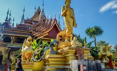 ทัวร์จีน สิบสองปันนา จิ่งหง วัดหลวงเมืองลื้อ วัดปันรั่ว หมู่บ้านโบราณม่านเหอหนา อุทยานป่าเขตร้อน