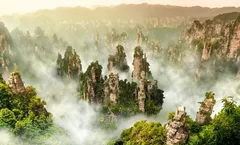 ทัวร์จีน จางเจียเจี้ย ตึกมหัศจรรย์ 72 ชั้น เมืองโบราณเฟิงหวง ถ้ำประตูสวรรค์ อุทยานจางเจียเจี้ย ล่องเรือแม่น้ำถัวเจียง