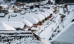 ทัวร์ญี่ปุ่น เซนได หมู่บ้านโออุจิ จูคุ ปราสาทสึรุกะ กินซังออนเซ็น วัดชูซอนจิ งานประดับไฟ Sendai Pageant of Starlight