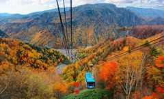 ทัวร์ญี่ปุ่น ฮอกไกโด โซอุนเคียว ชมใบไม้เปลี่ยนสี กระเช้าลอยฟ้าคุโรดาเกะ สวนมานาเบะ จุดชมวิวไนไตเทอร์เรส