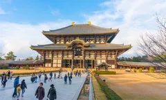 ทัวร์ญี่ปุ่น โอซาก้า เกียวโต ชมวิหารไม้ที่ใหญ่ที่สุด ณ วัดโทไดจิ ศาลเจ้าเฮอัน วัดคินคะคุจิ อิสระเต็มวัน 