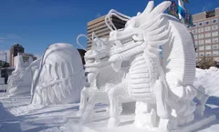 ทัวร์ญี่ปุ่น ฮอกไกโด เทศกาล Sapporo Snow Festival 2025 ล่องเรือตัดน้ำแข็ง ลานสกีชิกิไซโนะโอกะ