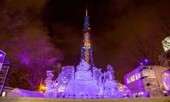 ทัวร์ญี่ปุ่น ฮอกไกโด อาซาฮิคาวะ เทศกาล SAPPORO SNOW FESTIVAL 2025 ลานกิจกรรมสกี หมู่บ้านนิงเกิ้ลเทอเรส