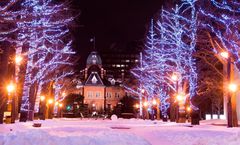 ทัวร์ญี่ปุ่น ฮอกไกโด งาน Sapporo White Illumination หมู่บ้าน Tomamu Ice Village นิงเกิ้ลเทอเรส
