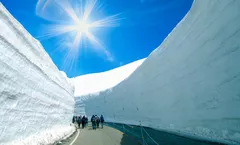 ทัวร์ญี่ปุ่น โอซาก้า โตเกียว กำแพงหิมะสูงชัน เจแปนแอลป์ ปราสาทโอซาก้า หมู่บ้านมรดกโลกชิราคาวาโกะ พักออนเซ็น 1 คืน 