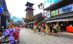 ทัวร์ญี่ปุ่น โตเกียว วัดอาซากุสะ ภูเขาไฟฟูจิชั้น 5 ย่านเมืองเก่าคาวาโกเอะ ย่านชินจูกุ พักออนเซ็น 1 คืน อิสระเต็มวัน 