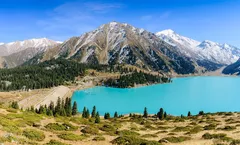 ทัวร์เอเชียกลาง 5 ประเทศ ไอนี อัลมาตี ทะเลสาบ Issyk Lake หมู่บ้านเดอเวเซ อุทยานแห่งชาติอลา อาร์ชา พัก 5 ดาว