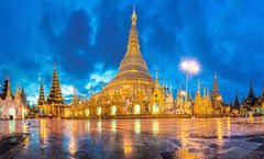 ทัวร์พม่า สิเรียม ย่างกุ้ง พระมหาเจดีย์ชเวดากอง เจดีย์กลางน้ำ แม่ยักษ์ เทพทันใจ พระนอนตาหวาน เจดีย์ไจ๊กะส่าน 
