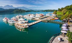 ทัวร์ไต้หวัน ไถจง หนานโถว ไทเป หมู่บ้านโบราณจิ่วเฟิ่น วัดหลงซาน ปราสาทช็อกโกแลต ตึกไทเป 101 ล่องเรือทะเลสาบสุริยันจันทรา
