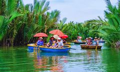 ทัวร์เวียดนาม ดานัง เว้ ฮอยอัน บานาฮิลล์ นั่งเรือกระด้ง พระราชวังไดโนย เมืองโบราณฮอยอัน พักบานาฮิลล์