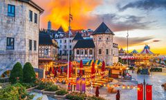 ทัวร์เวียดนาม ดานัง ฮอยอัน บานาฮิลล์ สวนสนุก The Fantasy Park เมืองโบราณฮอยอัน ล่องเรือกระด้ง พักบนบานาฮิลล์ 1 คืน