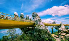 ทัวร์เวียดนาม ดานัง ฮอยอัน เว้ สะพานสีทอง สวนสนุก Fantasy Park ล่องเรือกระด้ง วัดหลิงอิ๋ง พักบาน่าฮิลล์