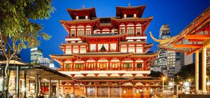 ทัวร์สิงคโปร์ วัดพระเขี้ยวแก้ว CLARKE QUAY การ์เด้นส์ บาย เดอะ เบย์ SULTAN MOSQUE อิสระท่องเที่ยว